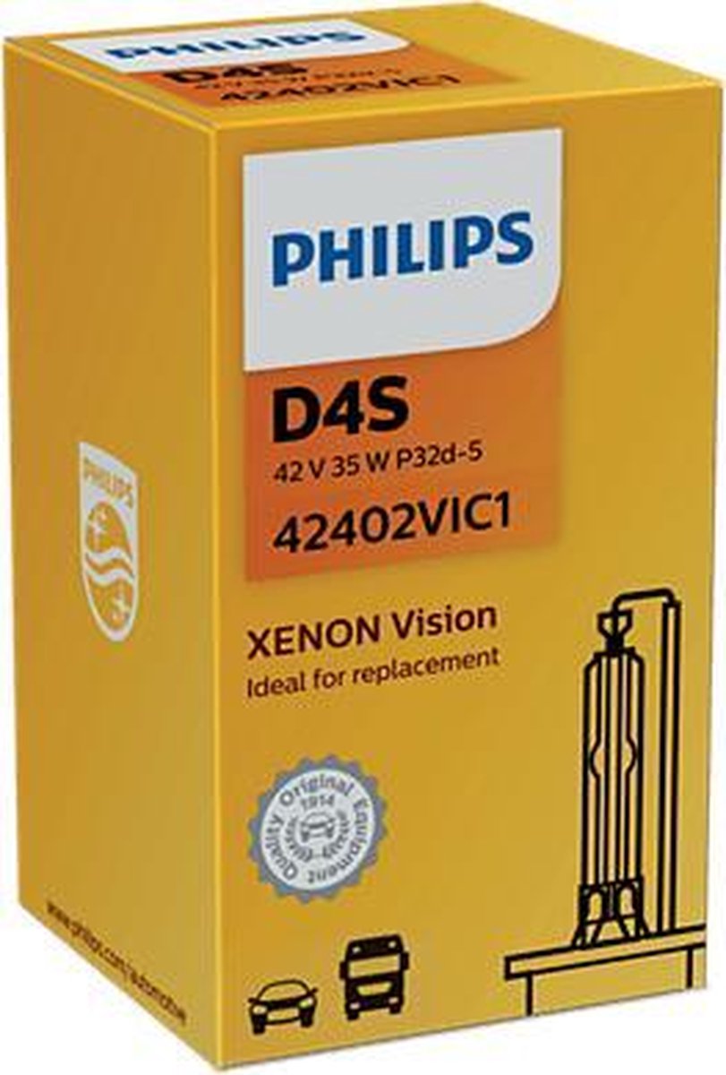 Philips Xenon Vision D4S 4600k - 42402VIC1