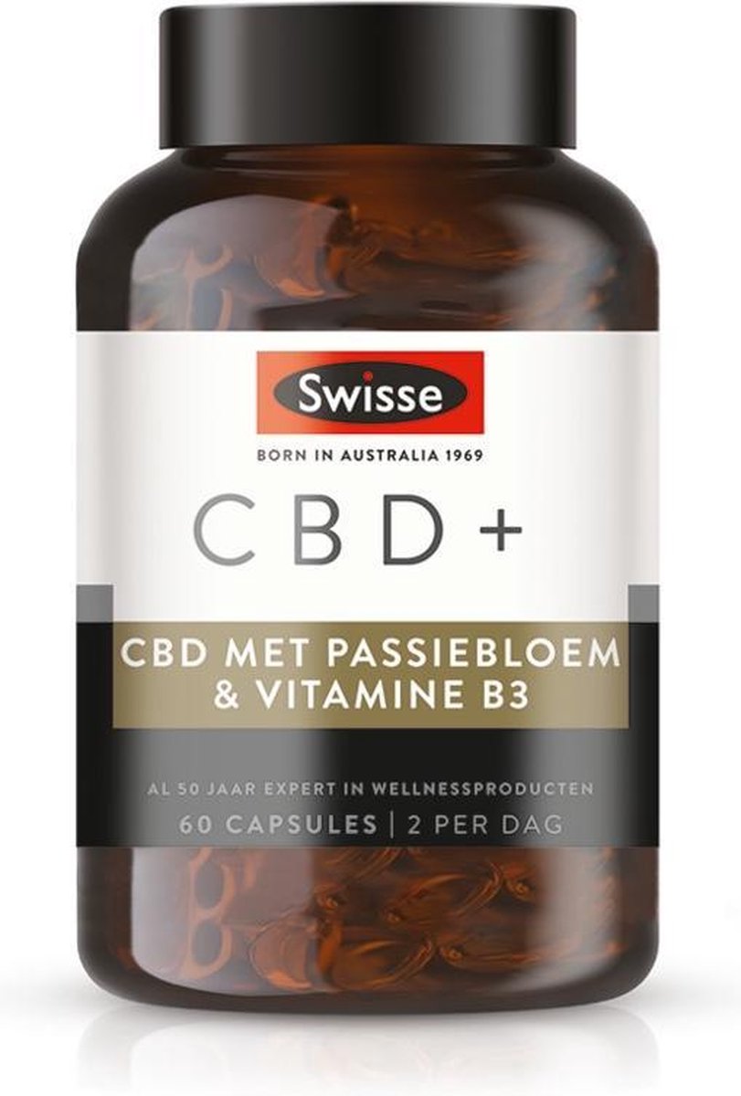 Swisse CBD+ Passiebloem 60 capsules