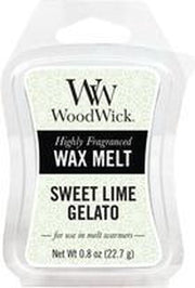 WoodWick - Sweet Lime Gelato Wax Melt ( smetanový krém ze sladké limetky ) (U)