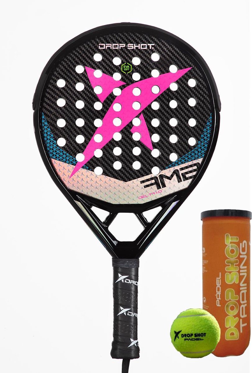 Drop Shot Delta 1.0 padelracket - Drop Shot padelballen