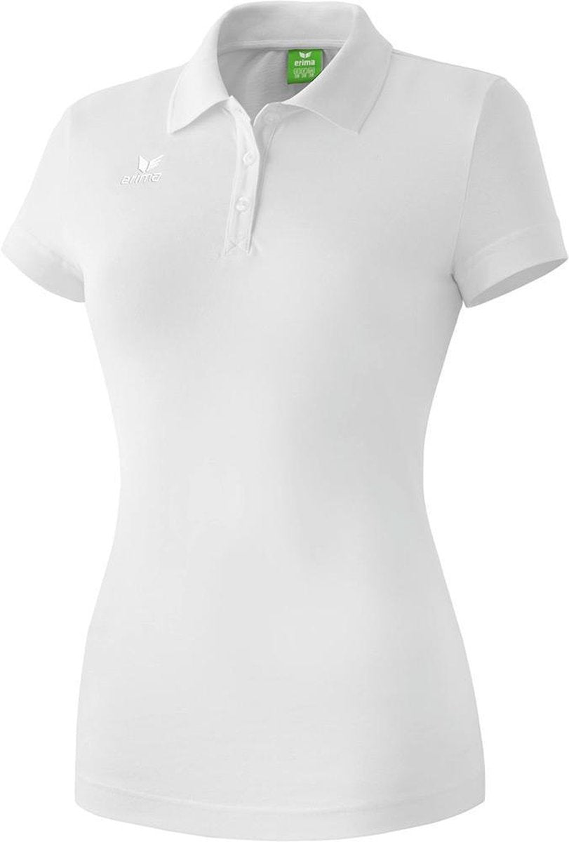 Erima Teamsport Polo Dames - Wit | Maat: 36