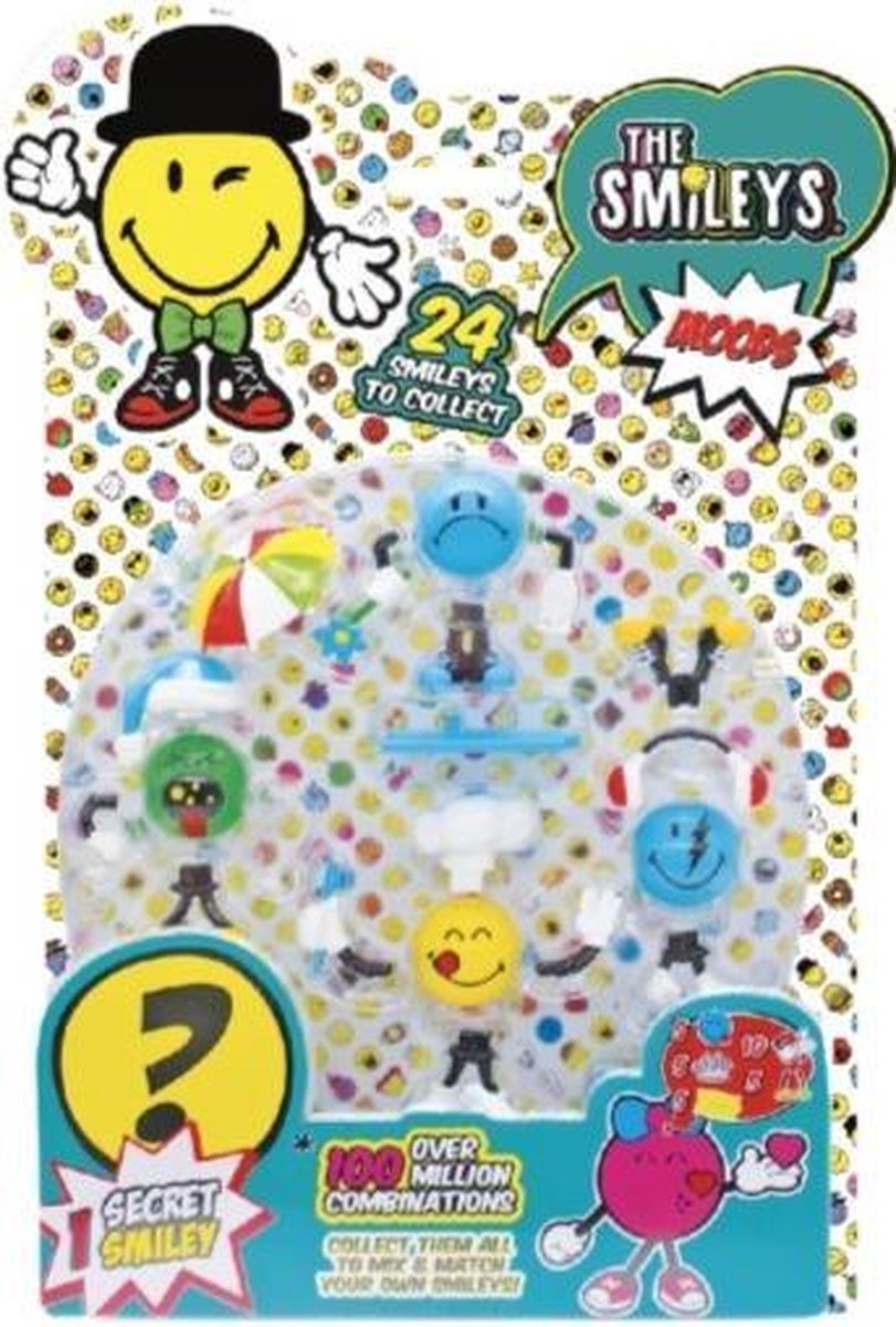 Splash Toys Smiley Blister (bloem) 5 Figuurtjes