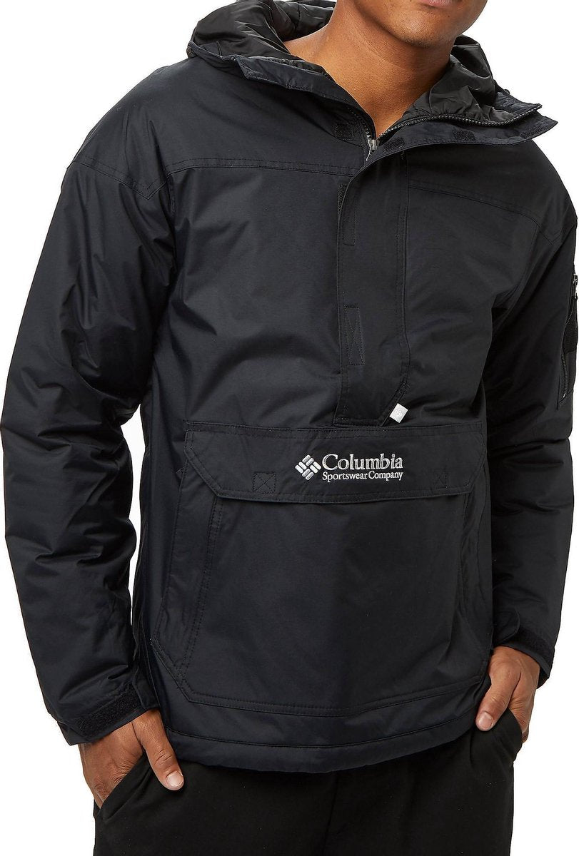 Columbia Challenger Pullover Outdoorjas Zwart Heren - Maat L