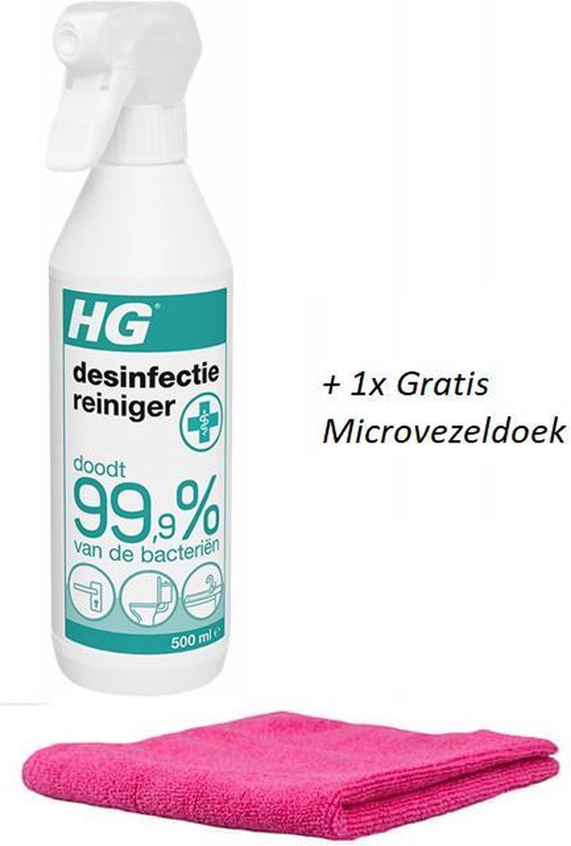 HG Desinfectie Reiniger doodt 99