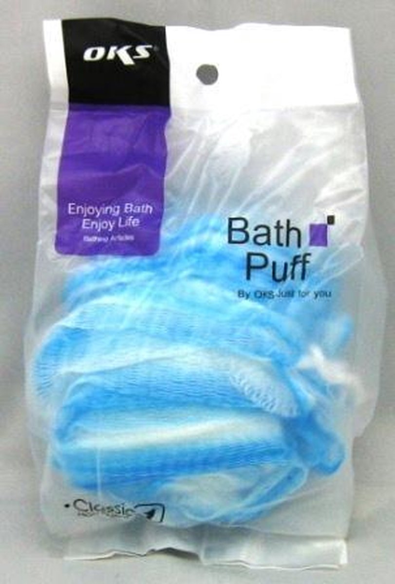 4 stuk  Douchespons - badspons in prachtige kleuren - wasspons voor de douche - massagespons - douchestok