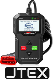 JTEX® OBD Scanner - OBD2 - Auto uitlezen - Auto scanner - Diagnose apparatuur voor auto's - Motorstoring