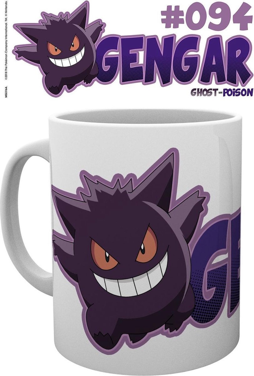 Pokémon Pokemon Halloween Gengar Mok