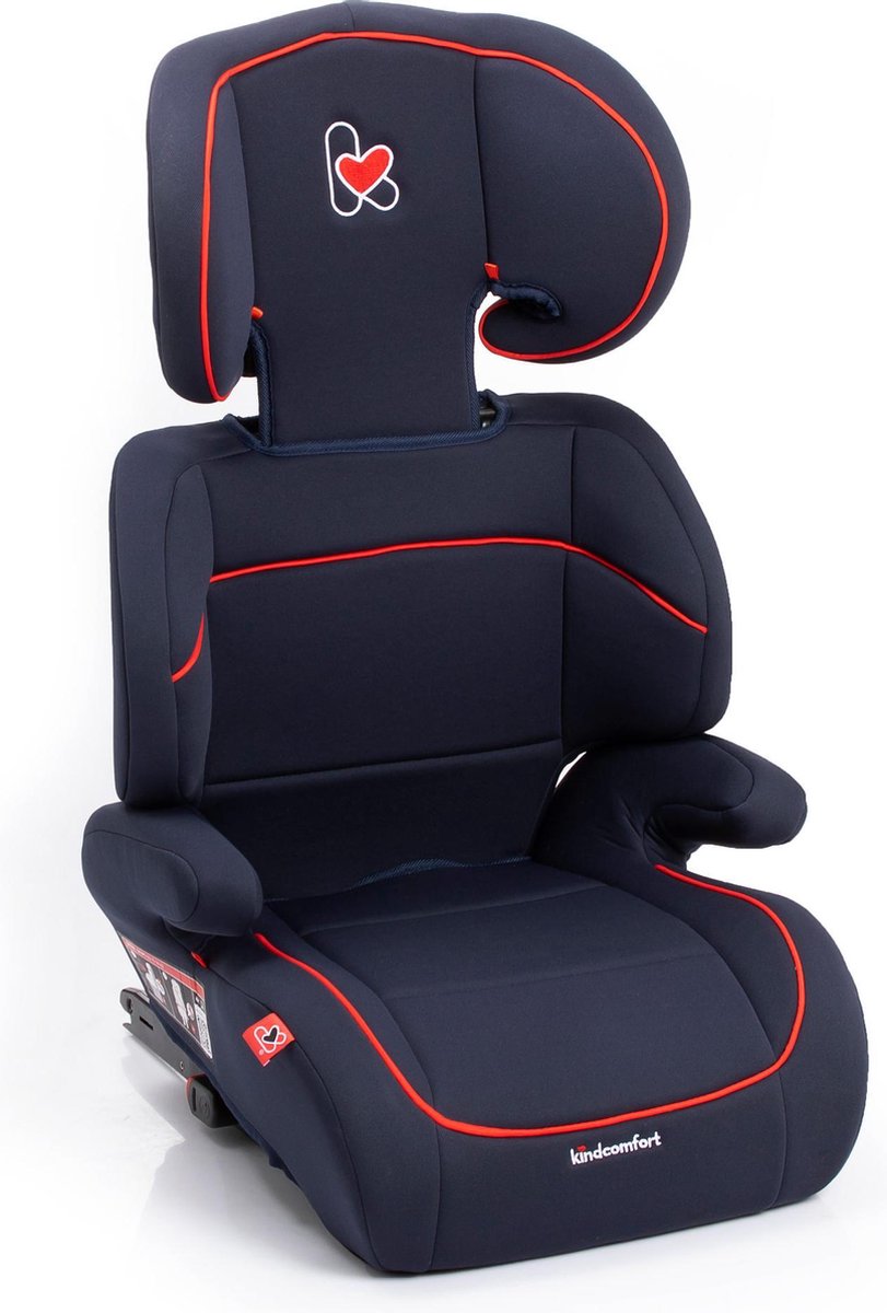 BabyAuto -  autostoel kindcomfort group 2/3 blue - 15 tot 36 kg - 4 tot 12 jaar - hoogte  verstelbaar - groep 2 en 3