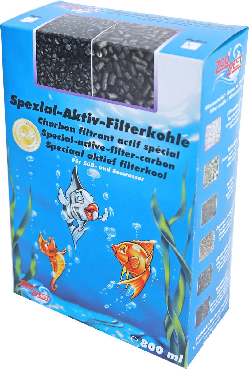 Zoobest aktief-kool (pellet)