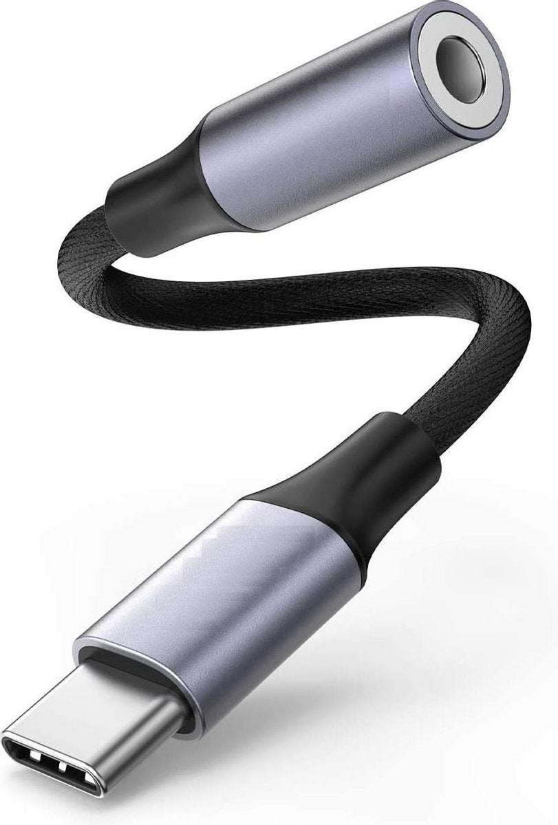 USB C naar Aux Adapter - Geschikt voor Samsung / Huawei / Xiaomi | USB C naar Headphone Jack | USB C naar Aux Headphone Jack | Samsung Audio Jack | Ondersteunt S20 / Note 20 / S10 / S10 Plus / Xiaomi / Huawei / OPPO / LG / SONY / NOKIA