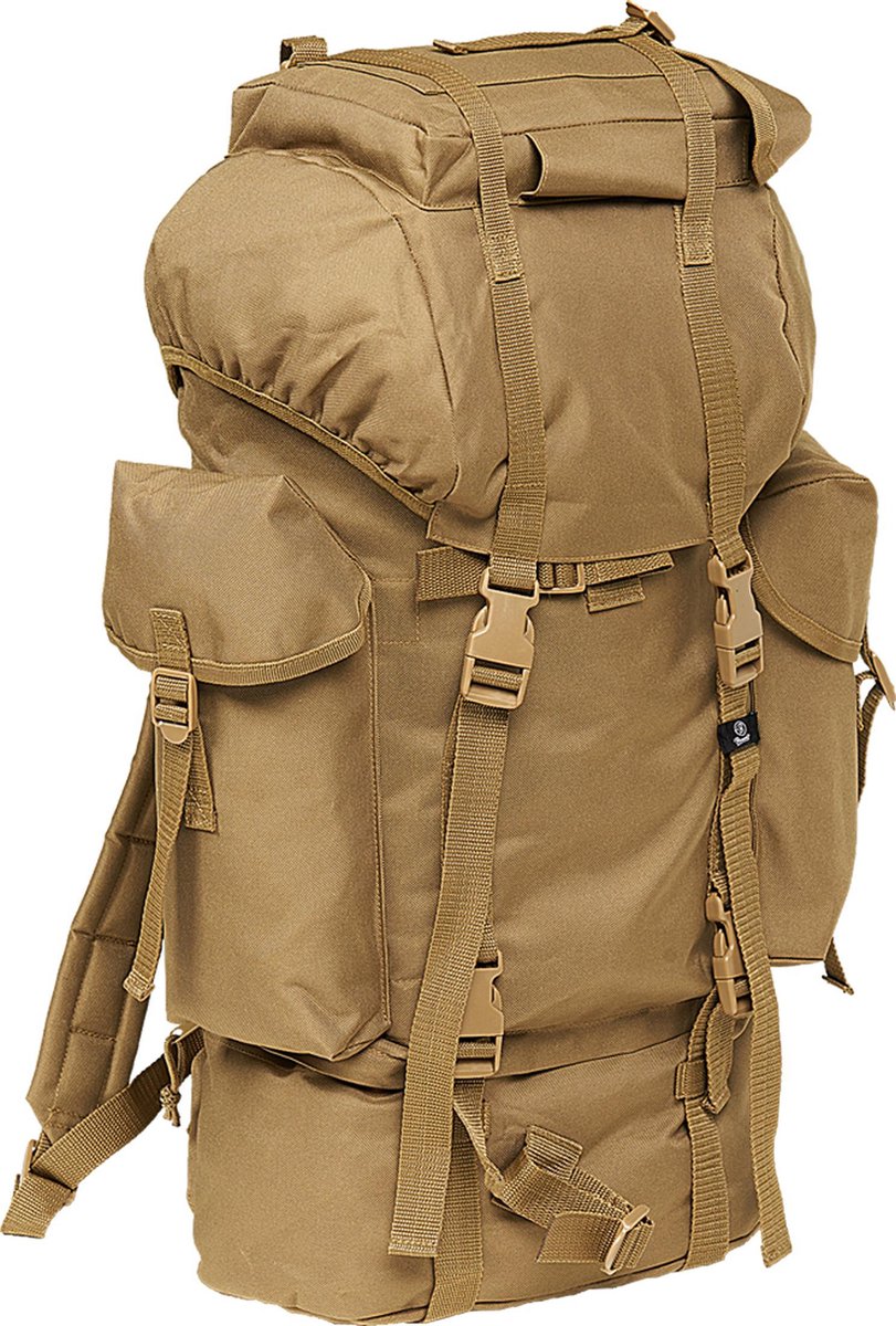 Nylon Military Backpack camel
