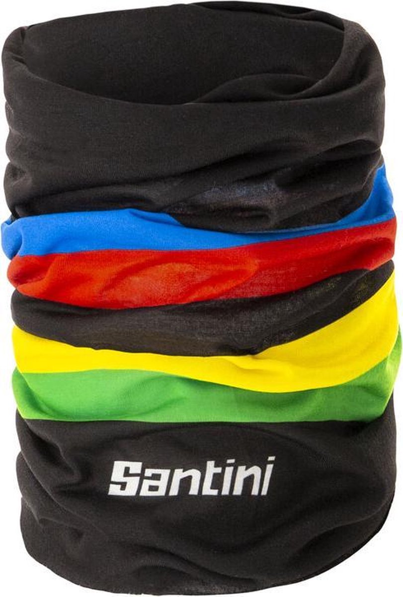 Santini Rainbow Neck Warmer - Uci Official