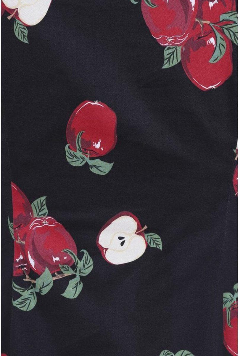 Collectif Dolores Apple 50's Top Zwart