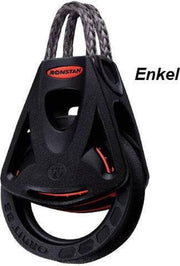 Ronstan Orbit Model blok: Vioolblok 40 + 22 mm
