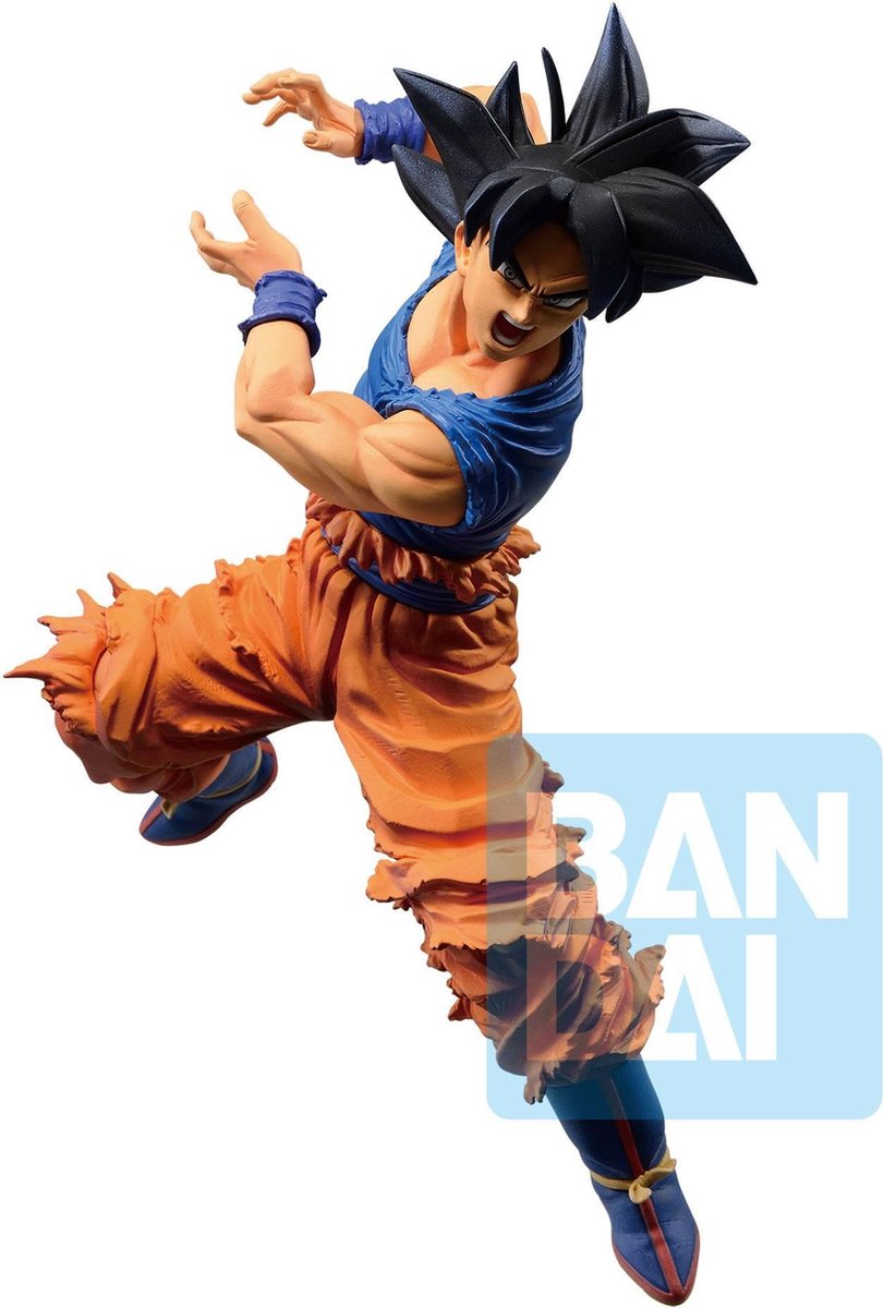 Dragon Ball Z Dokkan Battle Son Goku Ultra Instinct Sign Ichibansho Figure 17cm