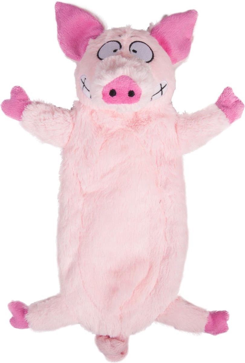 Hondenspeelgoed Pluche Varken met Squeaker - 33 cm