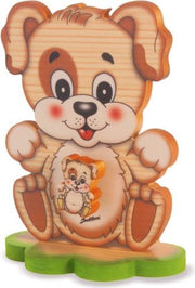 Muziekdoos hond tafelmodel | Bartolucci | Hout