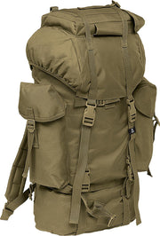 Nylon Military Backpack olive camo