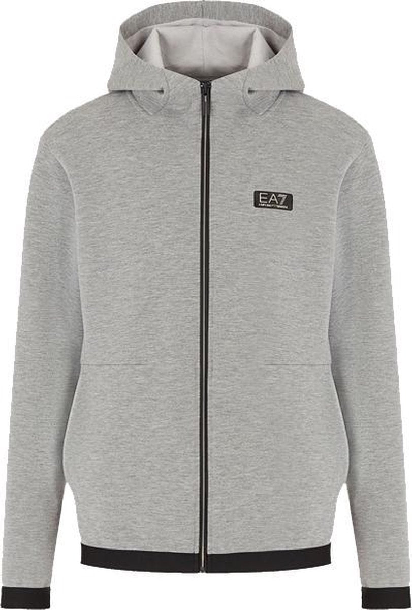 Armani EA7 Vest Fleece-Jersey - Grijs