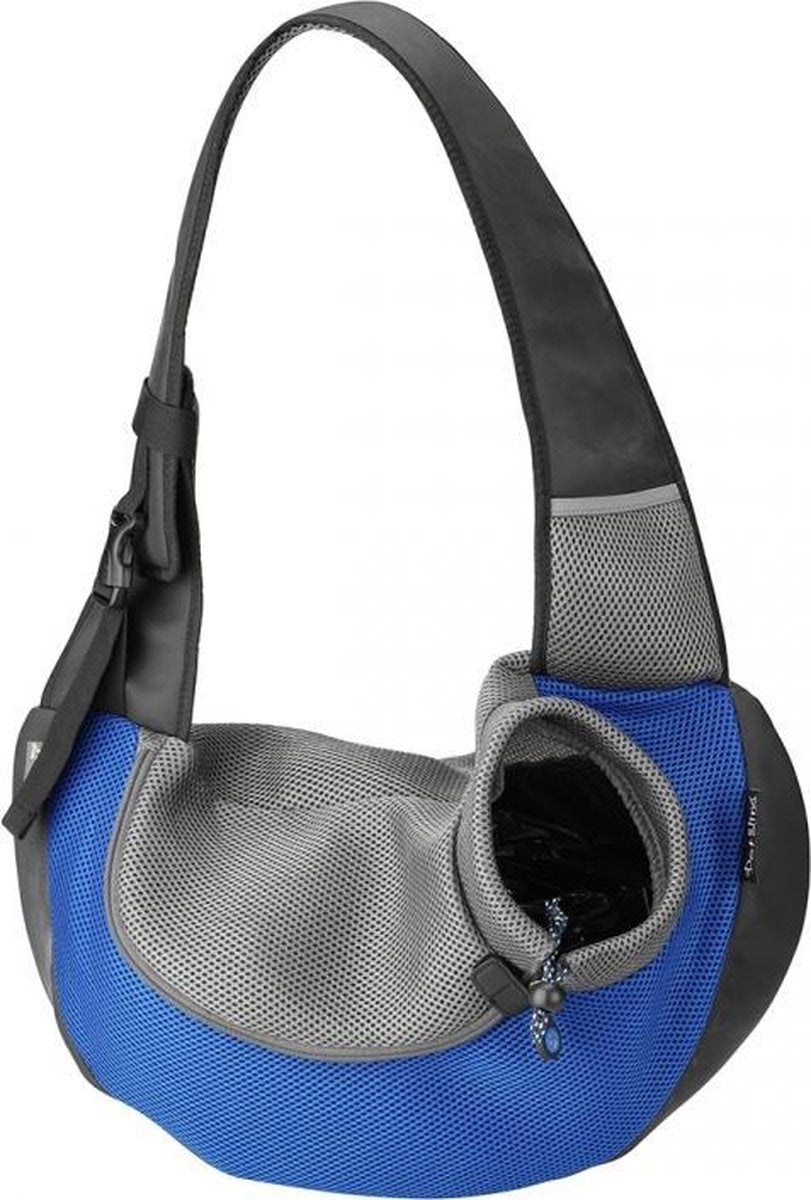 Ebi Draagzak maria crazy paws nylon Blauw S - 37x14x36