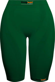 Knapman Ladies Zoned Compression Short 45% Groen | Compressiebroek (Liesbroek) voor Dames | Maat L