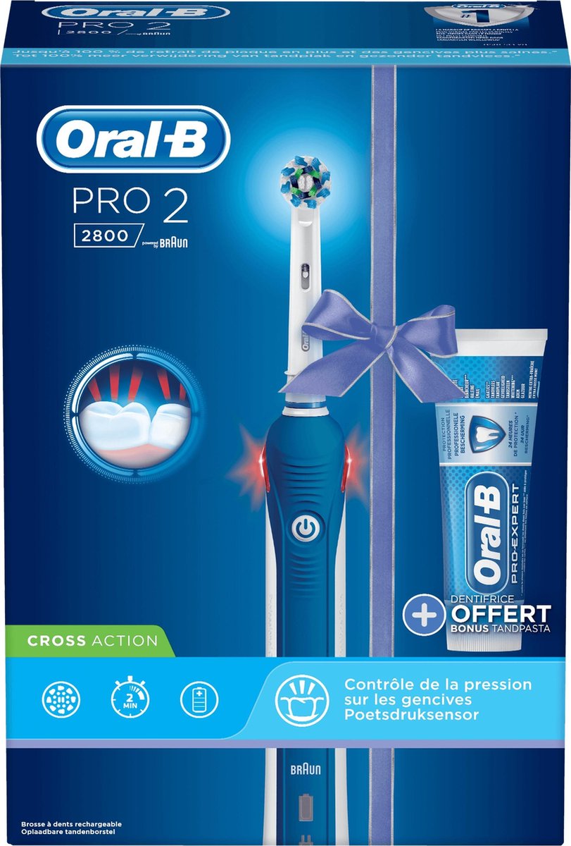 Oral-B Elektrische Tandenborstel Pro 2 2800 1 Stuk