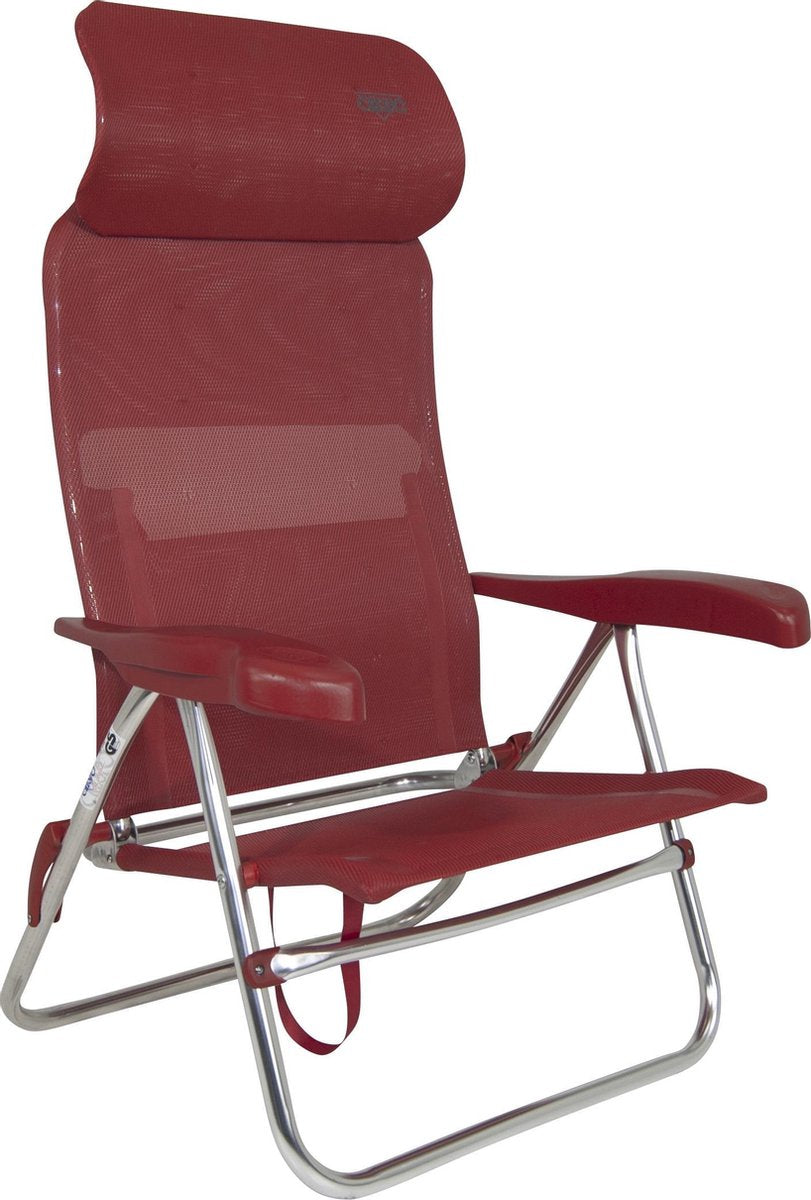 Crespo - Strandstoel - AL-205 - Compact - Rood (11)