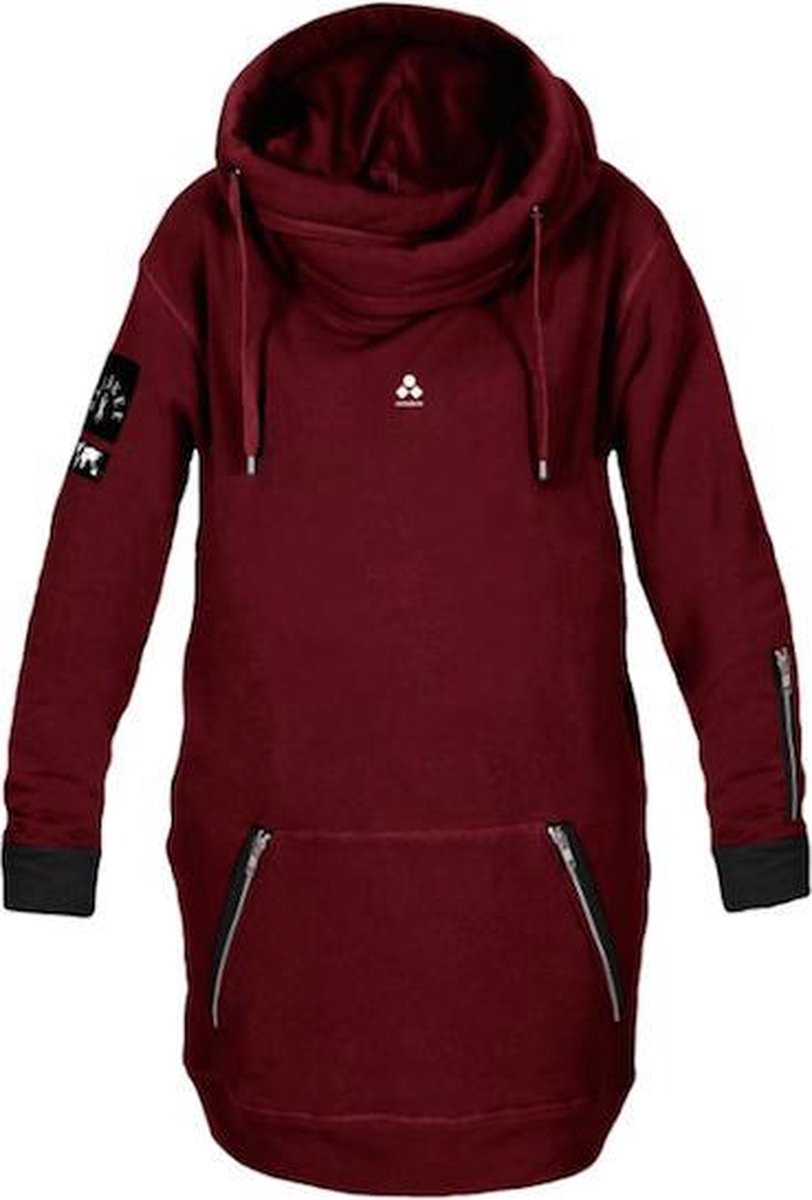 Waterdichte heren hoodie Burgundy XXL