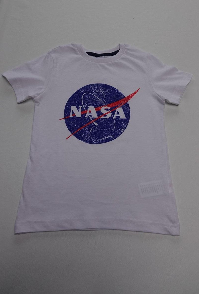 Nasa Unisex T-shirt. Maat 140 cm / 10 jaar