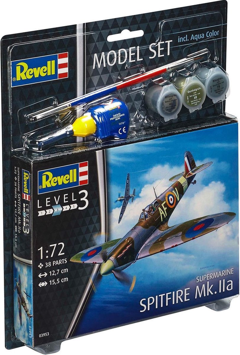 Model Set Spitfire Mk.IIa Revell schaal 172