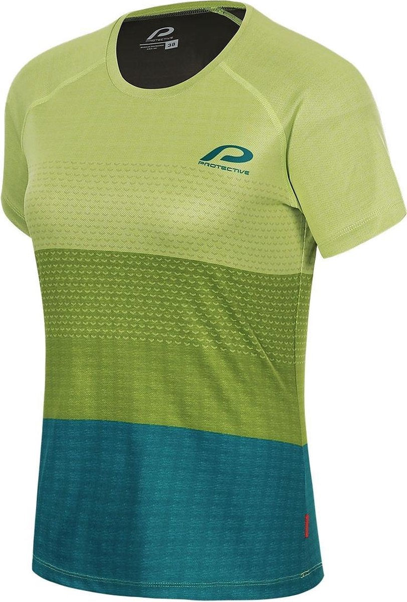 Protective Fietsshirt P-shade Dames Polyester Lime Maat 44