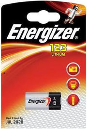 15x Energizer batterij Photo Lithium 123