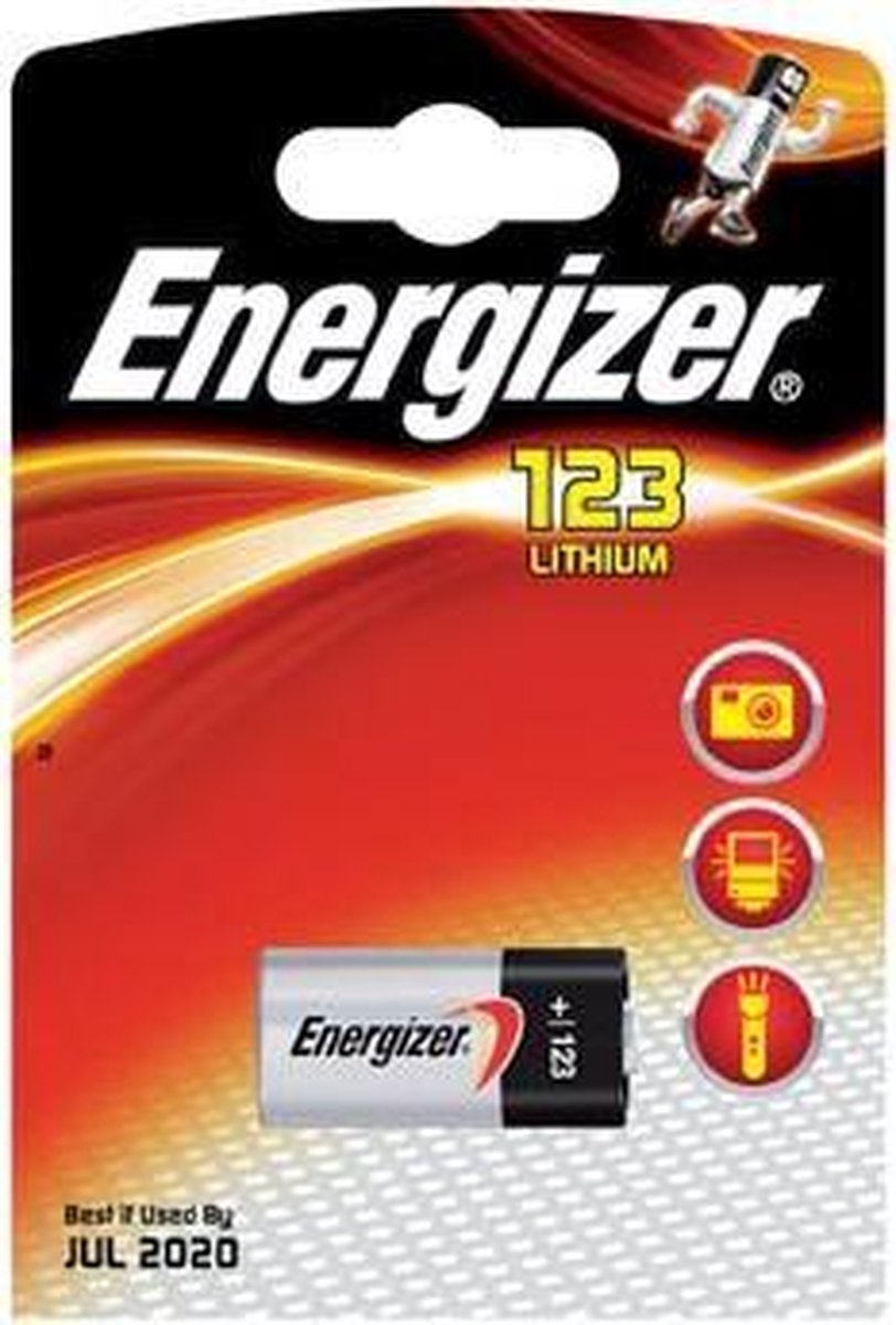 15x Energizer batterij Photo Lithium 123