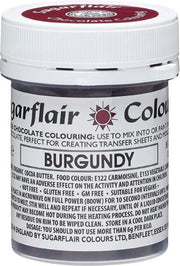 Sugarflair Chocolade Kleurstof - Bordeaux - 35g