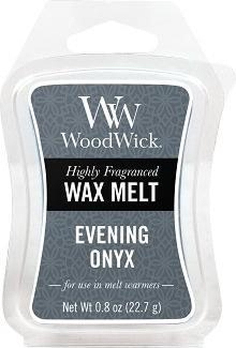WoodWick - Evening Onyx Wax Melt ( večerní onyx ) - Vonný vosk