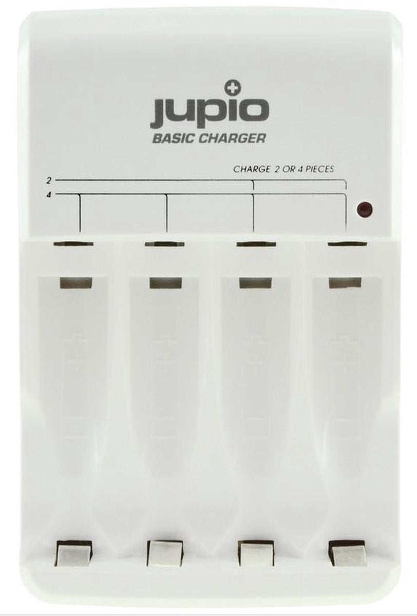 Jupio JBC0021 Batterijlader voor binnengebruik Wit batterij-oplader