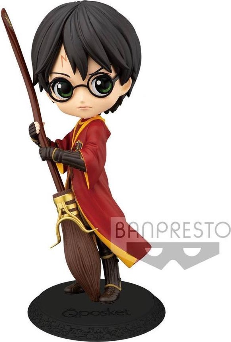 Banpresto Harry Potter Q Posket Harry Potter Quidditch Style Ver.A Figure 14cm