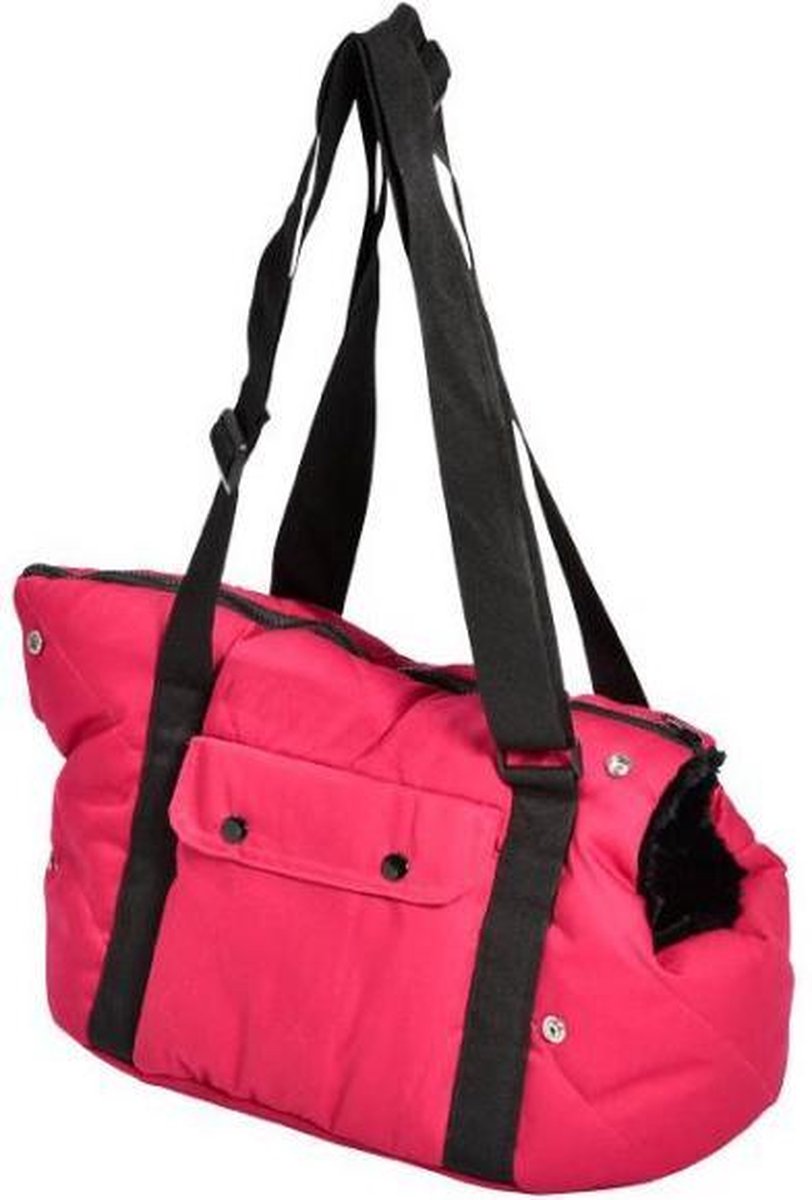 Bobby hondentas moelleux framboos 50x30x30 cm