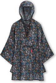 Reisenthel Mini Maxi Poncho Regenponcho - Opvouwbaar - Autumn 1 Zwart Multi Kleur