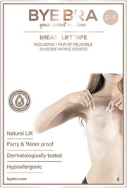 Bye Bra Borst Lift & Siliconen Tepel Covers D-F