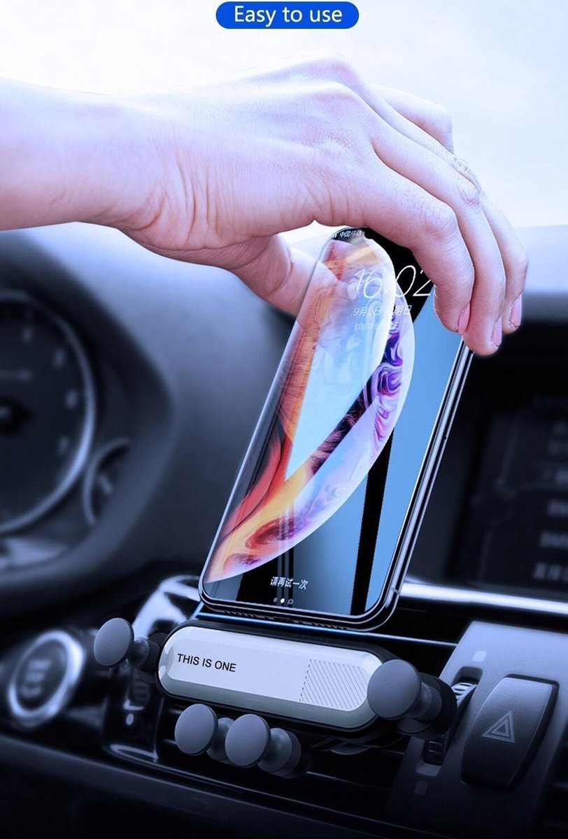 Smartphone mobile car phone holder-Auto telefoonhouder ventilatie-Auto Houder Voor Telefoon in Auto Air Vent Clip Mount Geen Magnetische Mobiele Telefoon Houder GPS Stand in Auto