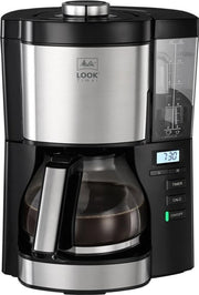 Melitta 1025-08 Look Timer Koffiezetapparaat Zwart/RVS