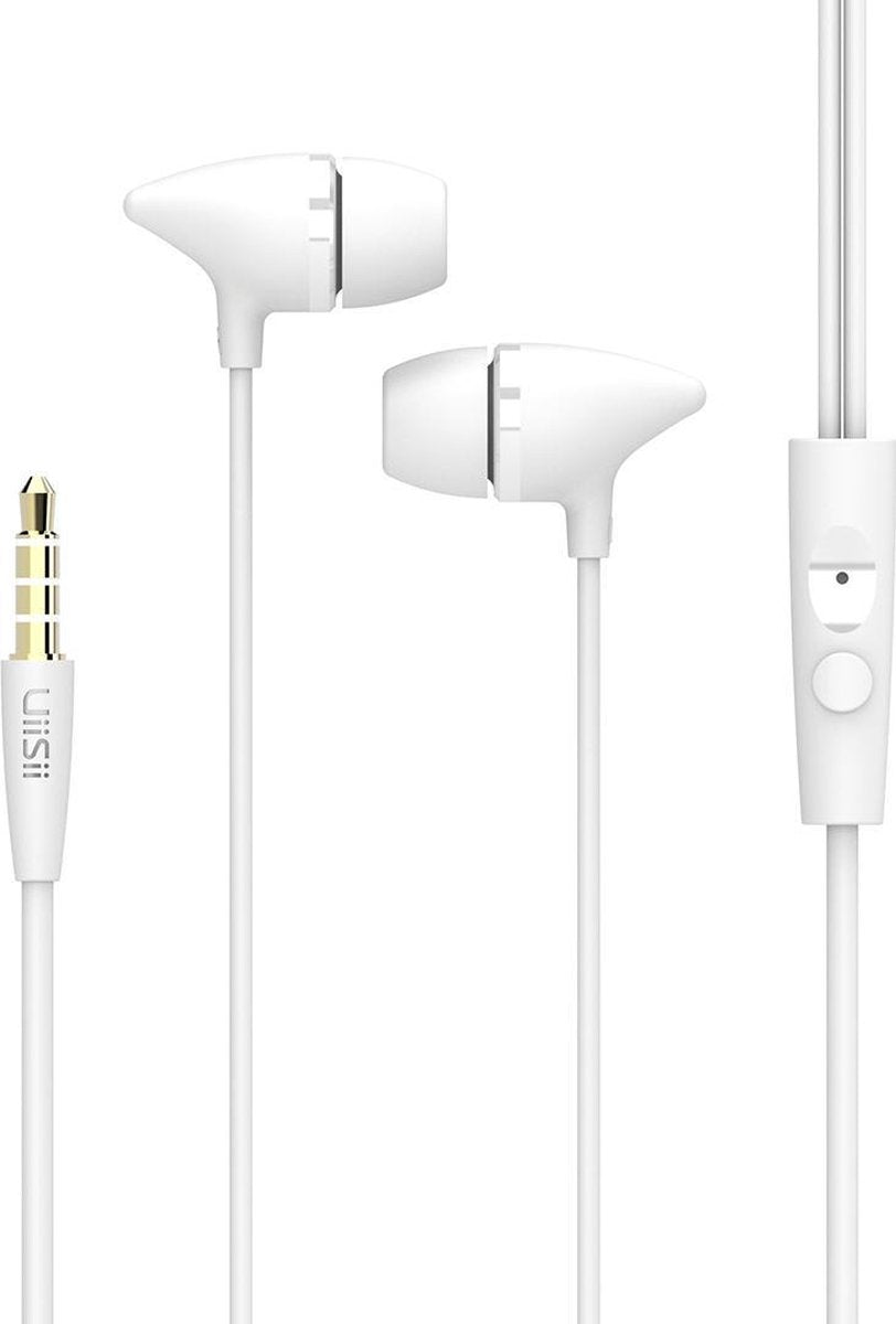 UiiSii C100 Wit - In-Ear Oordopjes - Unique design ook leuk voor kinderen - Geïnspireerd door Little Monsters