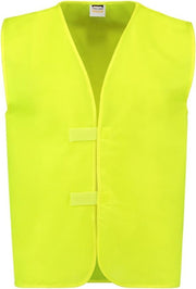 Tricorp Veiligheidsvest zonder striping - Workwear - 453002 - Fluor Geel - maat 4XL
