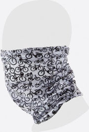 MBwear Neck Warmer Bike White/Black