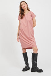 Vidreamers S/s Knee Dress /su- Noos 14064087 Old Rose