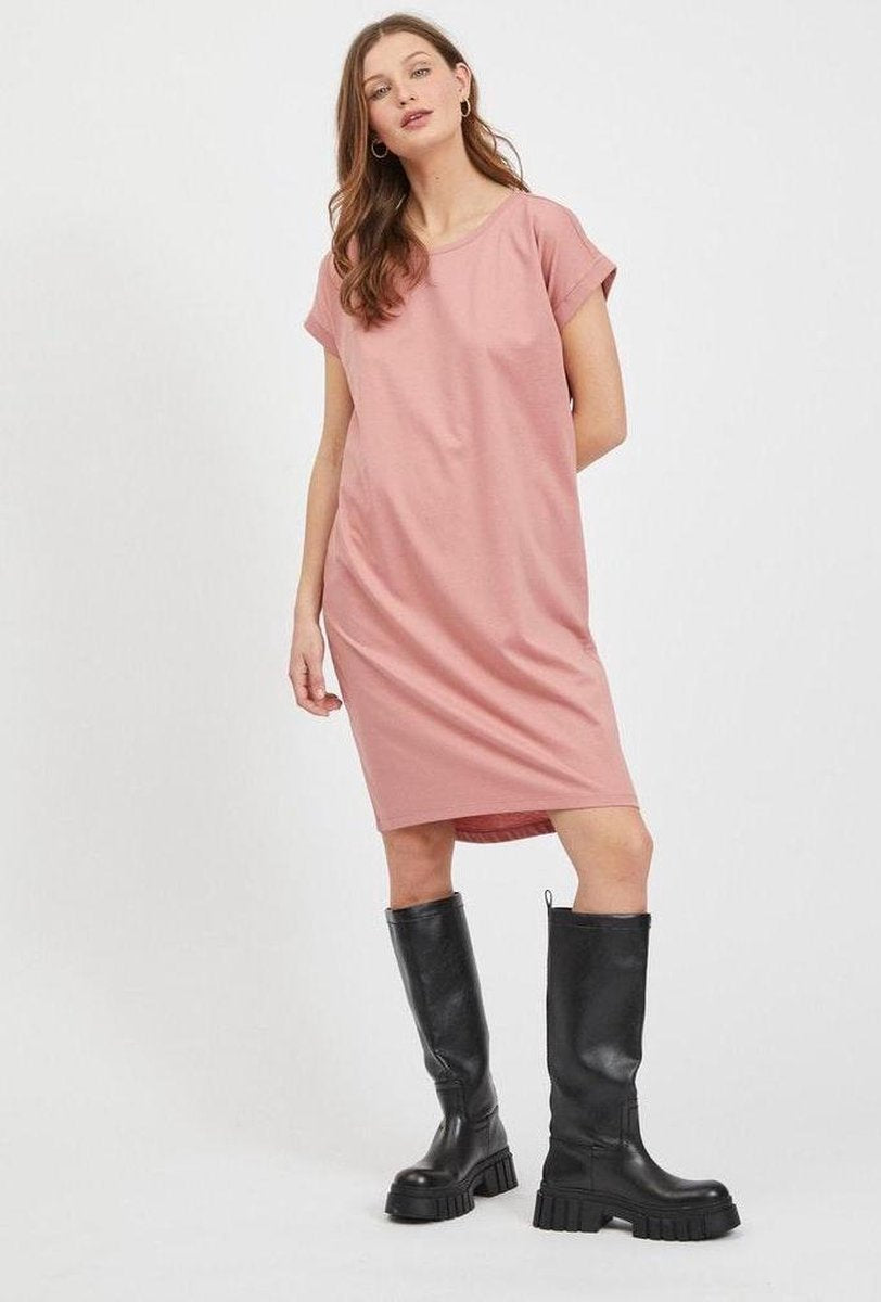 Vidreamers S/s Knee Dress /su- Noos 14064087 Old Rose
