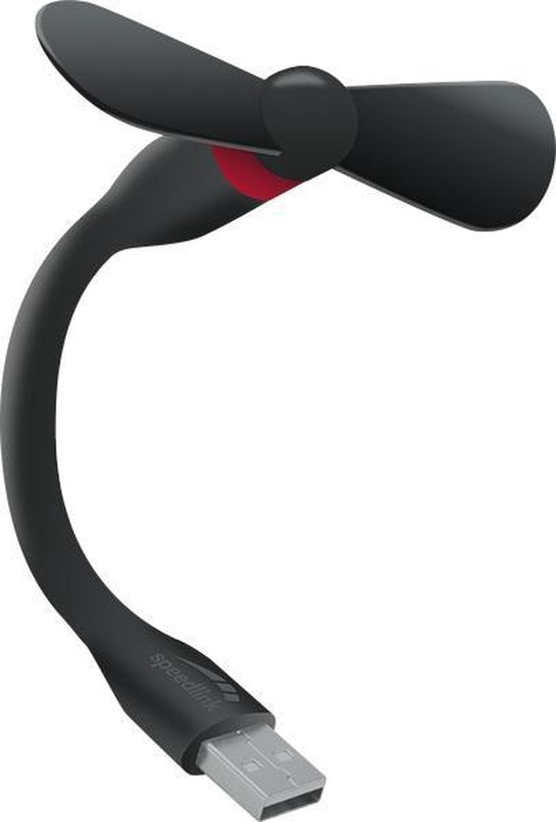 Speedlink Aero Mini - USB Ventilator - Zwart / Rood