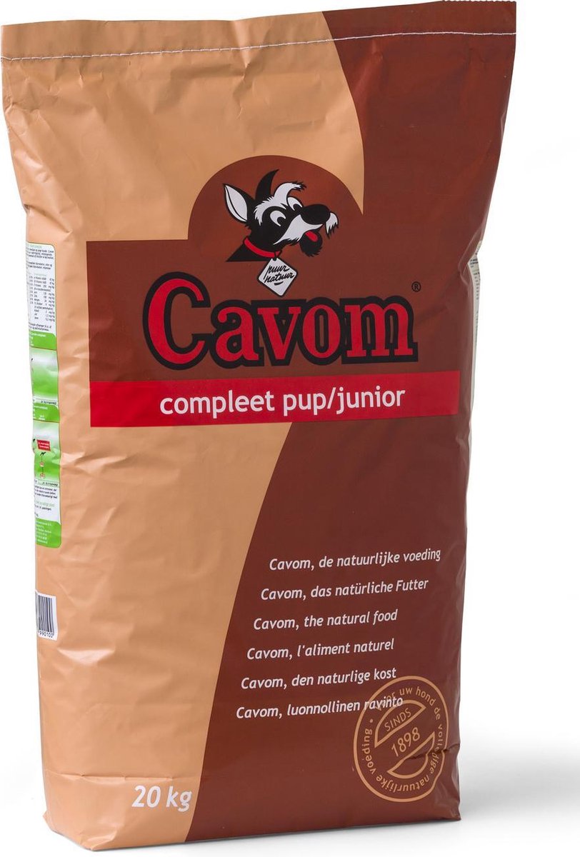 Cavom Compleet Pup/Junior - 20 KG