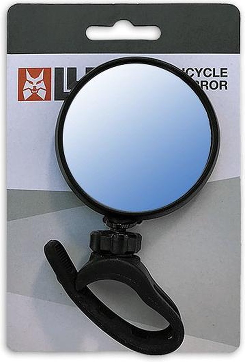 Lynx Fietsspiegel 60 Mm Links/rechts Stuurbevestiging Zwart